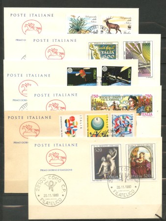 1973/1991 - REPUBBLICA - LOTTO/42543 - INSIEME DI  50 BUSTE FDC CAVALLINO DIFFERENTI