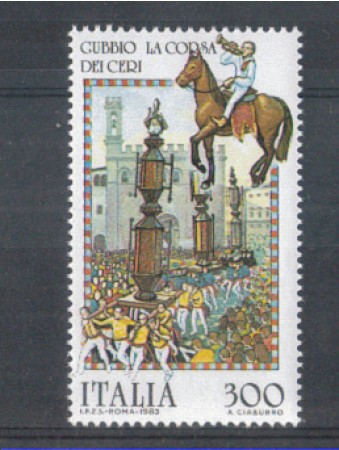 1983 - LOTTO/6792 - REPUBBLICA - FOLCLORE GUBBIO