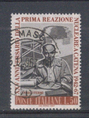 1967 - LOTTO/6478U - REPUBBLICA - REAZIONE NUCLEARE USATO