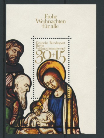 1978 - LOTTO/15623 -  BERLINO - NATALE FOGLIETTO - NUOVO