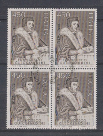 1983 - LOTTO/6782UQ - REPUBBLICA - F. GUICCIARDINI - QUART/USATA
