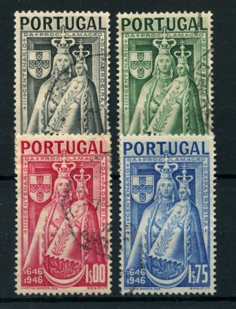 1946 - LOTTO/9722U - PORTOGALLO - VERGINE PATRONA 4v. - USATI