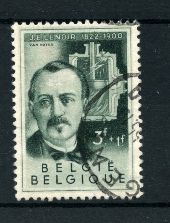 1955 - LOTTO/17998 - BELGIO - 3+1 Fr. INVENTORI LENOIR - USATO
