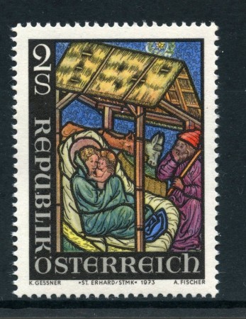 1973 - AUSTRIA - NATALE - NUOVO - LOTTO/27997