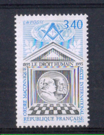 1993 - LOTTO/FRA2788 - FRANCIA - ORDINAMENTO MASSONICO 1v. NUOVO