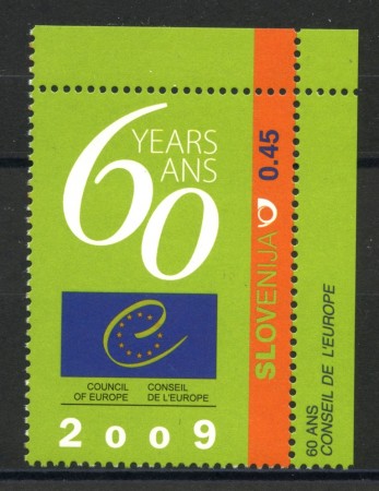 2009 - SLOVENIA - CONSIGLIO D'EUROPA - NUOVO - LOTTO/34406