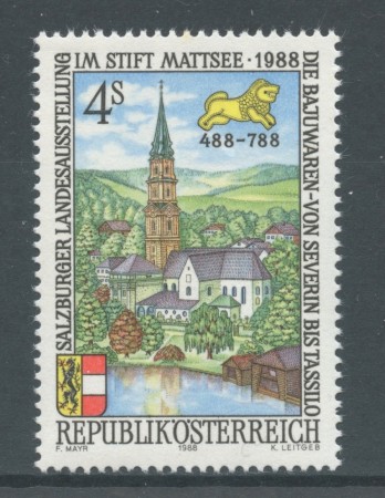1988 - AUSTRIA - MONASTERO DI MATTSEE - NUOVO - LOTTO/28050