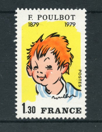 1979 - LOTTO/22639 - FRANCIA - F. POULBOT - NUOVO