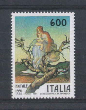 1991 - LOTTO/6973 - REPUBBLICA - NATALE