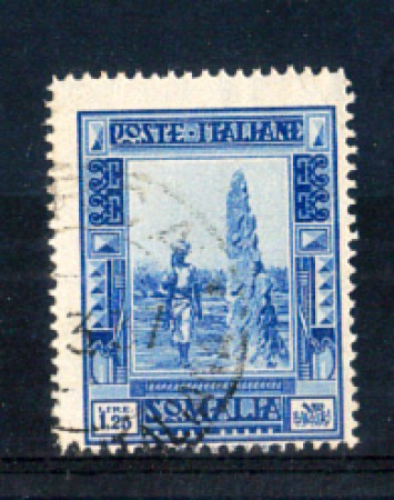 SOMALIA - 1935/38 - LOTTO/SOMALIT223U - 1,25 L.  PITTORICA - USATO