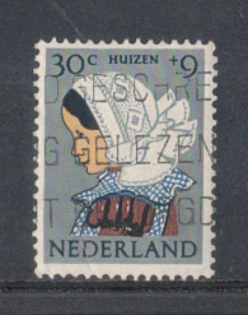 1960 - LOTTO/8779EU - OLANDA - 30+9c. PRO INFANZIA - USATO