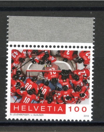 2013 - SVIZZERA - LOTTO/37836 - CAMPIONATI DI HOCKEY - NUOVO -