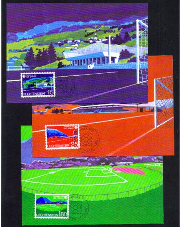 1982 - LOTTO/FDC1870 - LIECHTENSTEIN - MONDIALI CALCIO