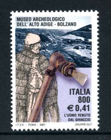 2001 - REPUBBLICA - MUSEO ARCHEOLOGICO - NUOVO - LOTTO/25675