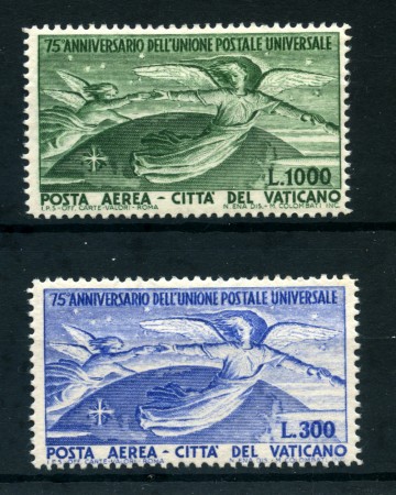 1949 - LOTTO/23735 - VATICANO - POSTA AEREA ANNIVERSARIO UPU 2v. - NUOVI
