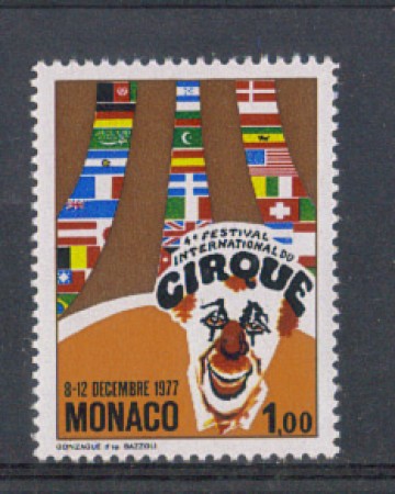 1977 - LOTTO/5035 - MONACO - IV° FESTIVAL CIRCO