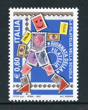 2007 - REPUBBLICA - GIORNATA DELLA FILATELIA - NUOVO - LOTTO/25453