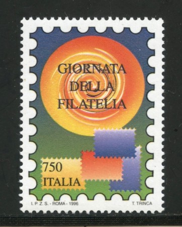 1996 - REPUBBLICA - GIORNATA DELLA FILATELIA - NUOVO - LOTTO/7123