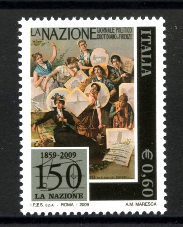 2009 - REPUBBLICA - QUOTIDIANO LA NAZIONE - NUOVO - LOTTO/37282