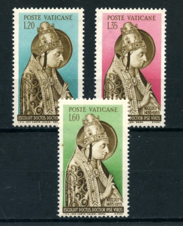 1955 - LOTTO/5843 - VATICANO - PAPA NICCOLO' V° 3v. NUOVI