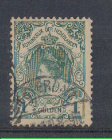 1898 - LOTTO/4005OU - OLANDA - 1g. VERDE - USATO