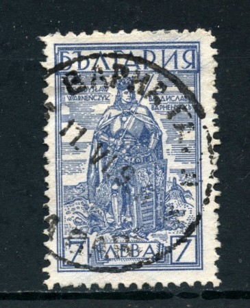 1935 - BULGARIA - 7 l. MAUSOLEO - USATO - LOTTO/27141
