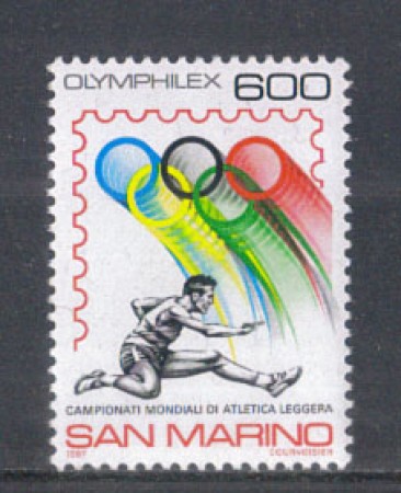 1987 - LOTTO/8079 - SAN MARINO - OLYMPHILEX - NUOVO