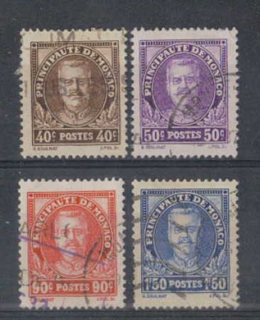 1933 - LOTTO/8541U - MONACO - AVVENTO AL TRONO - USATI