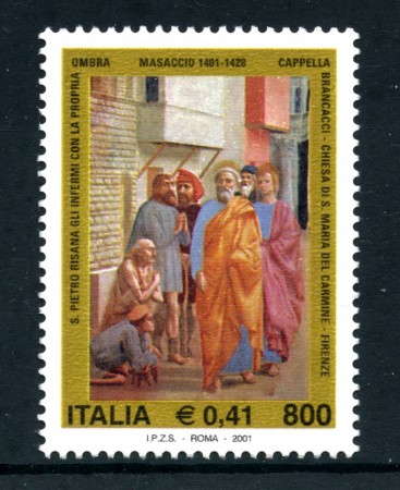 2001 - REPUBBLICA - IL MASACCIO - NUOVO - LOTTO/25660