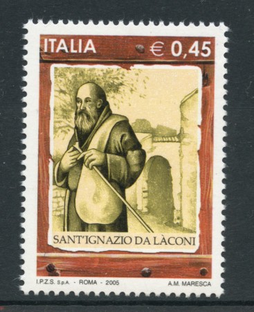 2005 - LOTTO/7510 - REPUBBLICA - S.IGNAZIO DA LACONI - NUOVO