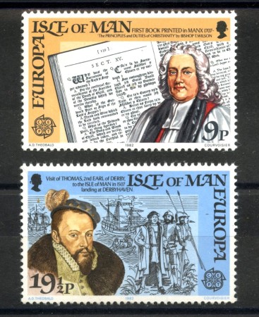 1982 - MAN - LOTTO/41453 - EUROPA 2v. - NUOVI