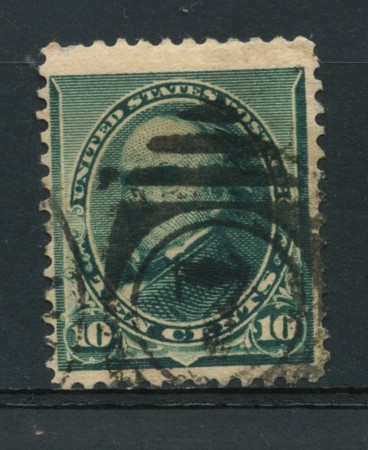 1890/93 - LOTTO/14564B - STATI UNITI - 10c. verde WEBSTER - USATO