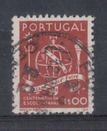 1945 - LOTTO/9719CU - PORTOGALLO - 1e. SCUOLA NAVALE - USATO