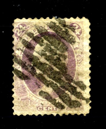 1870 - STATI UNITI - LOTTO/40845 - 24 CENT.  PORPORA  W.SCOTT - USATO