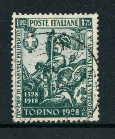 1928 - LOTTO/17636 - REGNO - 1,75 LIRE E. FILIBERTO - USATO