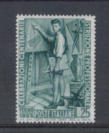 1955 - LOTTO/6287 - REPUBBLICA - 25 L. ISTRUZIONE PROFESSIONALE