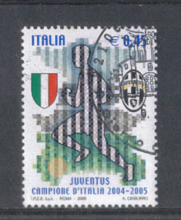 2005 - LOTTO/7516U - REPUBBLICA - JUVENTUS CAMPIONE - USATO
