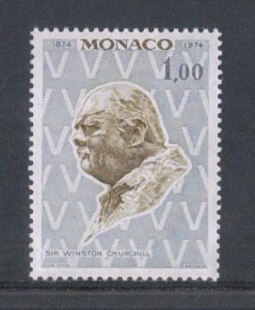 1974 - LOTTO/8486 - MONACO - W.CHURCHILL