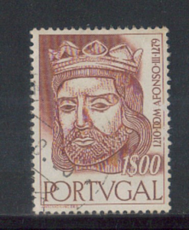 1955 - LOTTO/9755EU - PORTOGALLO - 1e. ALFONSO III° - USATO