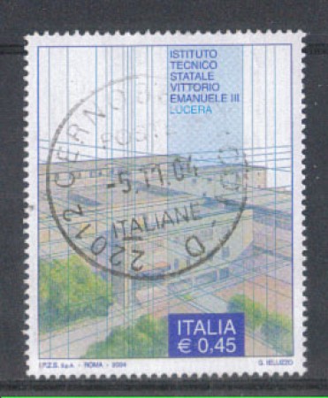 2004 - LOTTO/7481U - REPUBBLICA - ISTITUTO V. EMAN. III - USATO