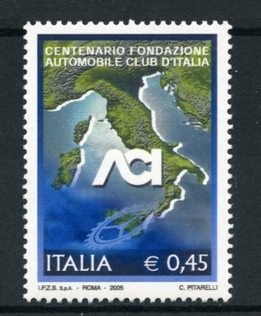 2005 - LOTTO/7497 - REPUBBLICA - AUTOMOBILE  CLUB - NUOVO