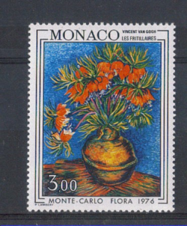 1976 - LOTTO/4374 - MONACO - ESPOSIZIONE FLOREALE 1v.