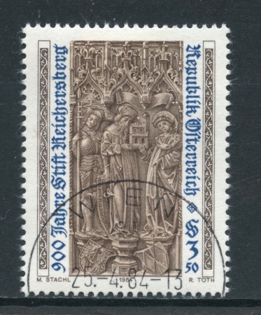 1984 - AUSTRIA - MONASTERO DI REICHERSBERG - USATO - LOTTO/28317