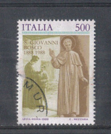 1988 - LOTTO/6889U - REPUBBLICA - S.GIOVANNI BOSCO - USATO