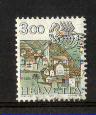 1985 - LOTTO/SVI1222U - SVIZZERA - 3 Fr. ZODIACO - USATO