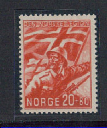 1941 - LOTTO/NORV212L - NORVEGIA - PRO LEGIONE NORVEGESE - LINGUELLATO