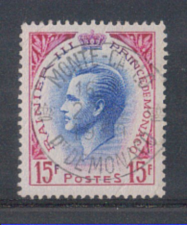 1955 - LOTTO/8628DU - MONACO - 15 Fr. RANIERI III° - USATO