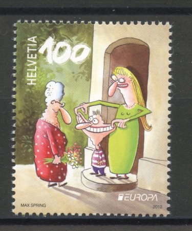 2012 - SVIZZERA - LOTTO/37805 - EUROPA  - NUOVO