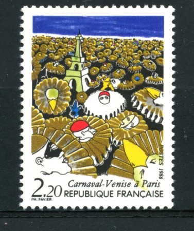1986 - LOTTO/17466 - FRANCIA -  CARNEVALE - NUOVO