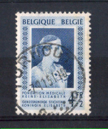 1951 - LOTTO/10848 - BELGIO - 4+2 Fr. PRO FONDAZIONE MEDICA - USATO